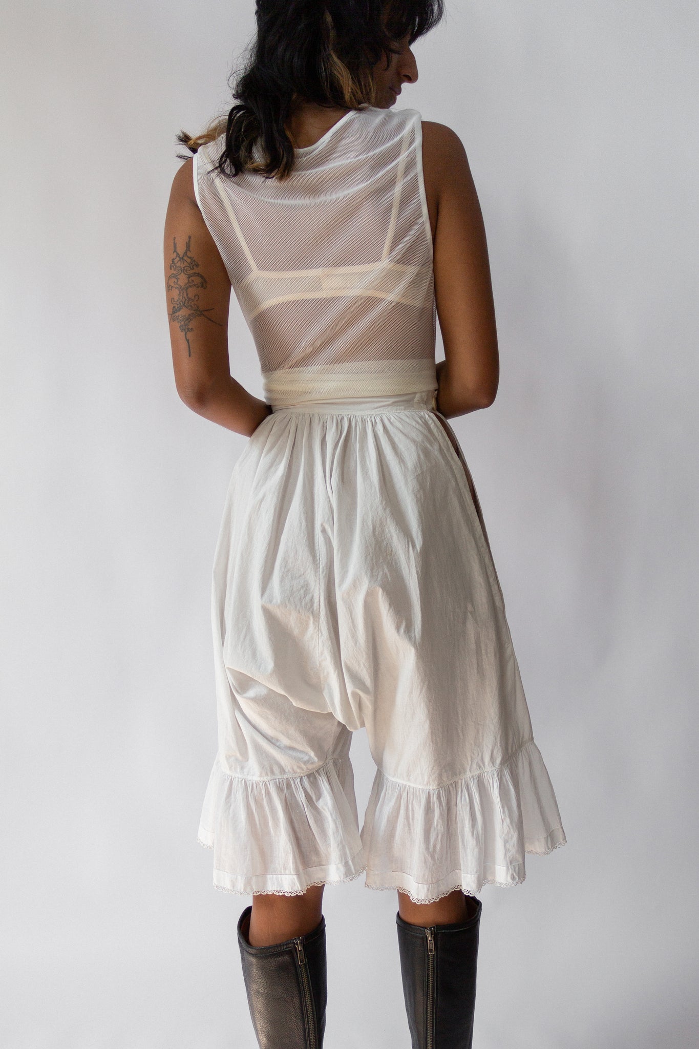 1910s Cotton Ruffle Bloomers