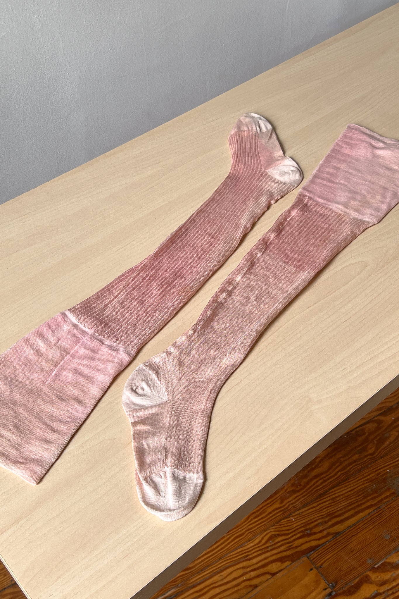 1920s Silk Knit Stockings
