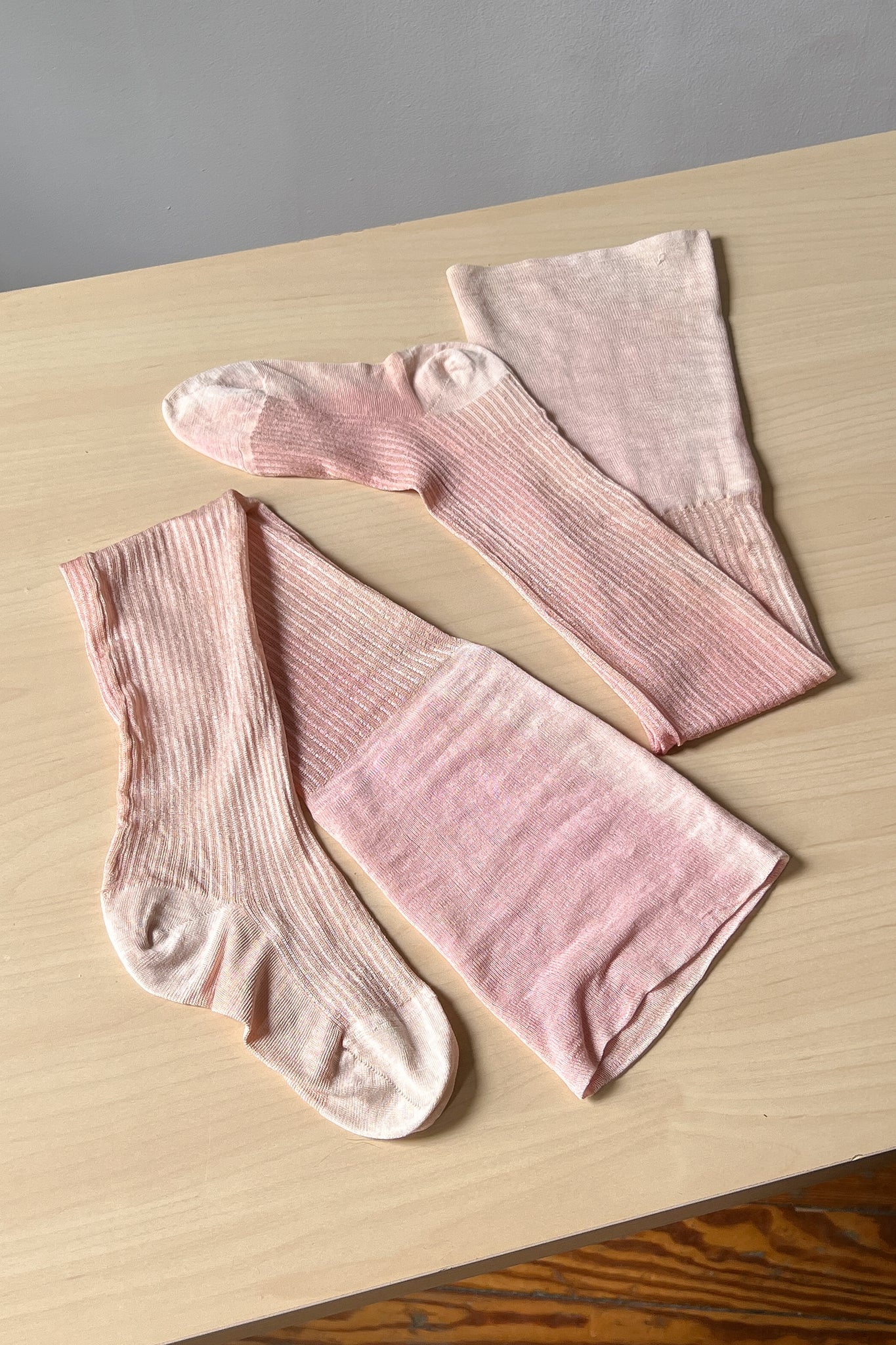 1920s Silk Knit Stockings