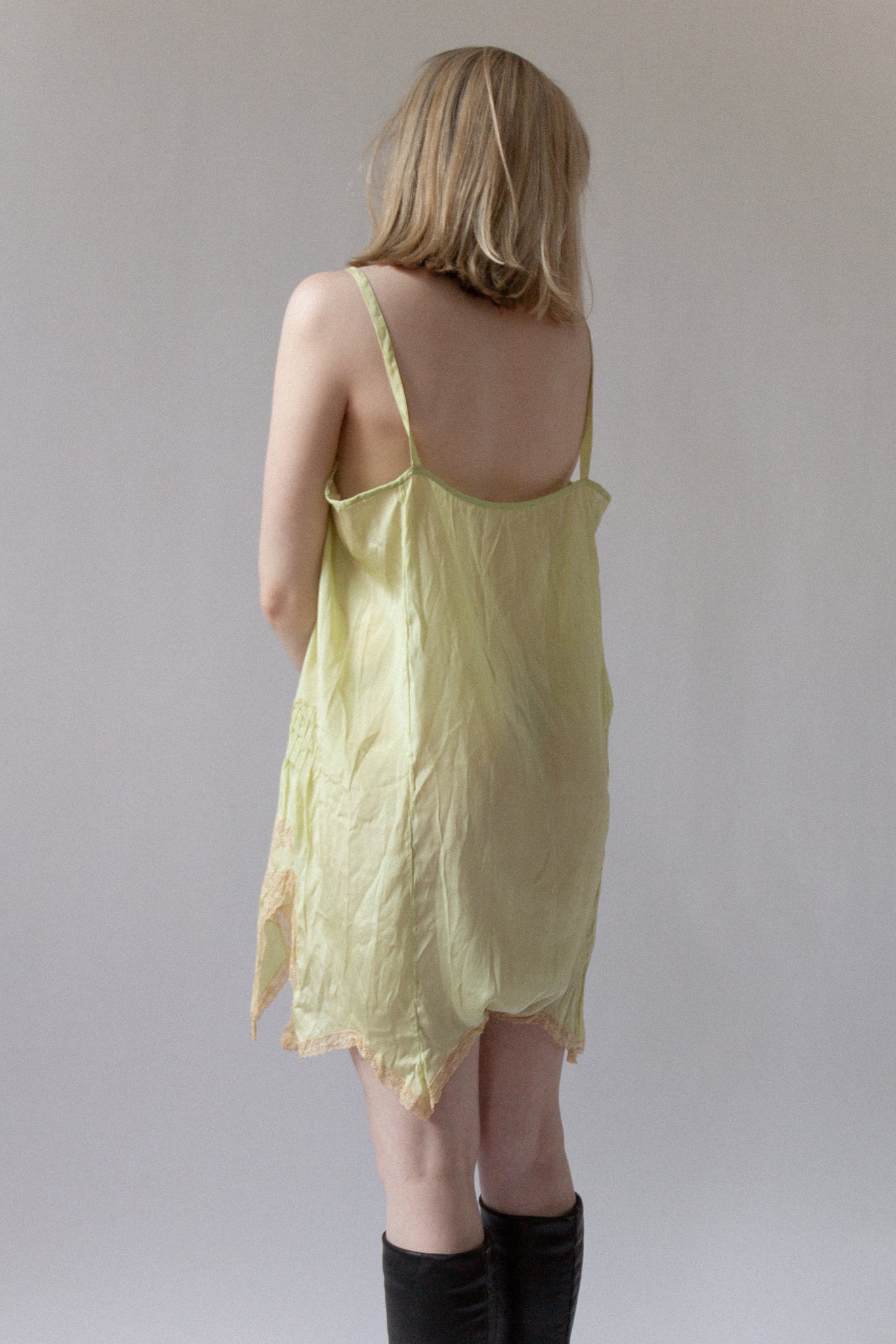 40s Celery Lace Step-In