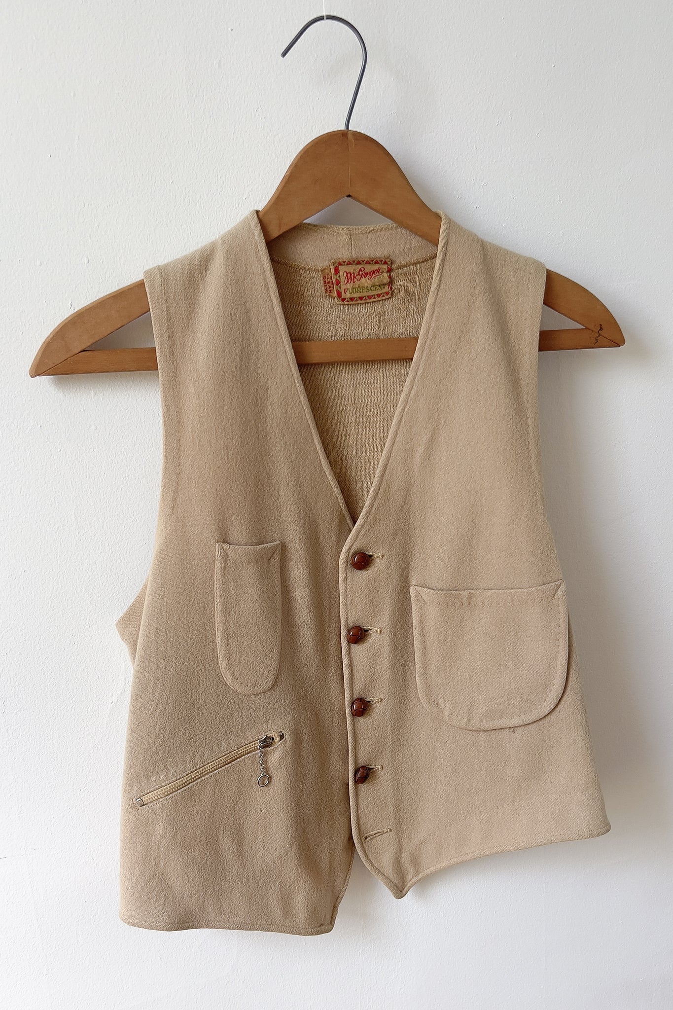 40s McGregor Wool Waistcoat