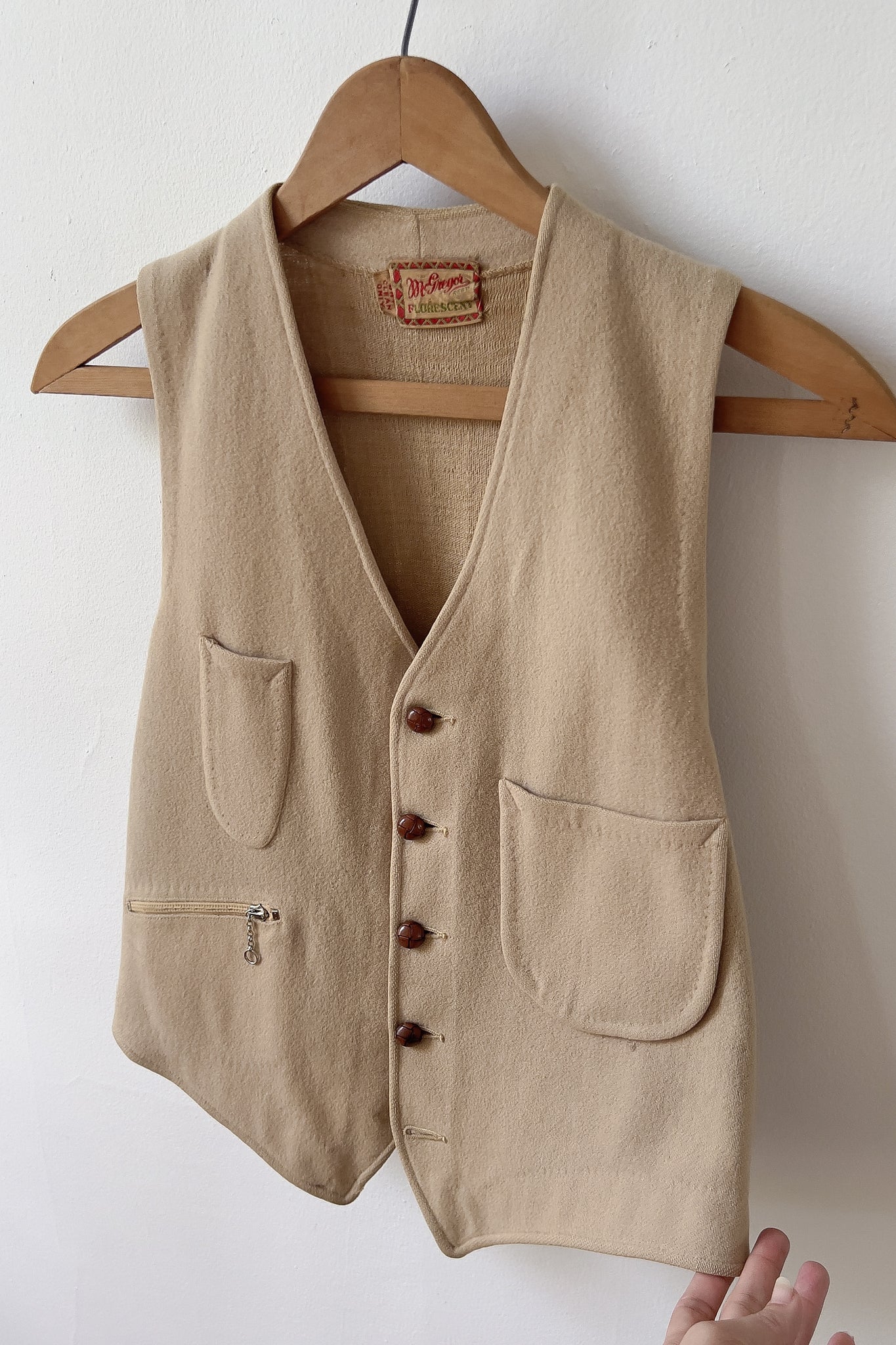 40s McGregor Wool Waistcoat