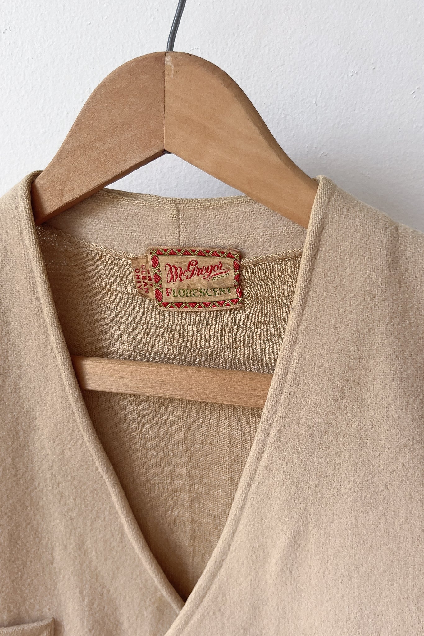 40s McGregor Wool Waistcoat