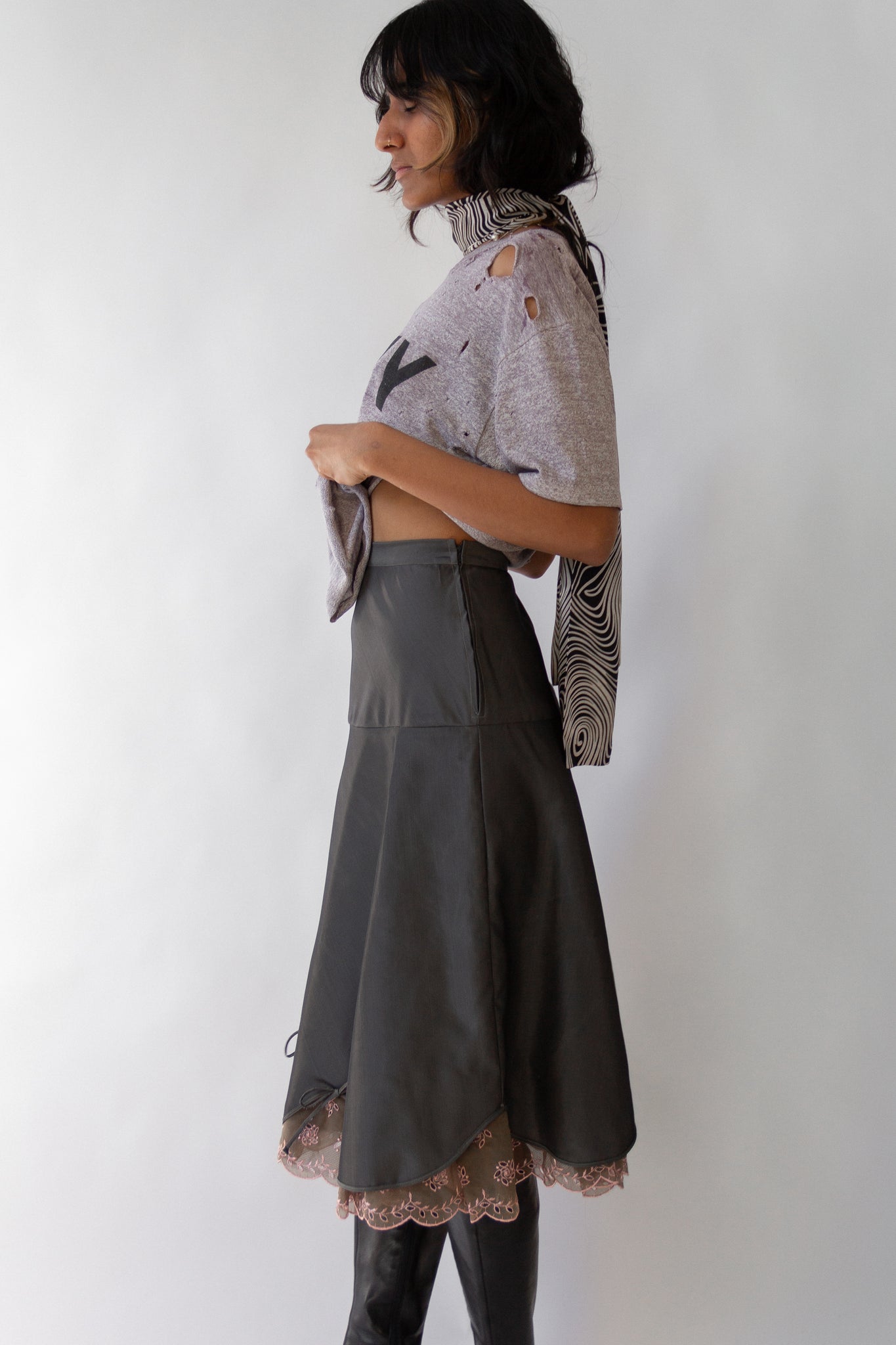 50s Barbizon Petticoat Skirt | sz 0