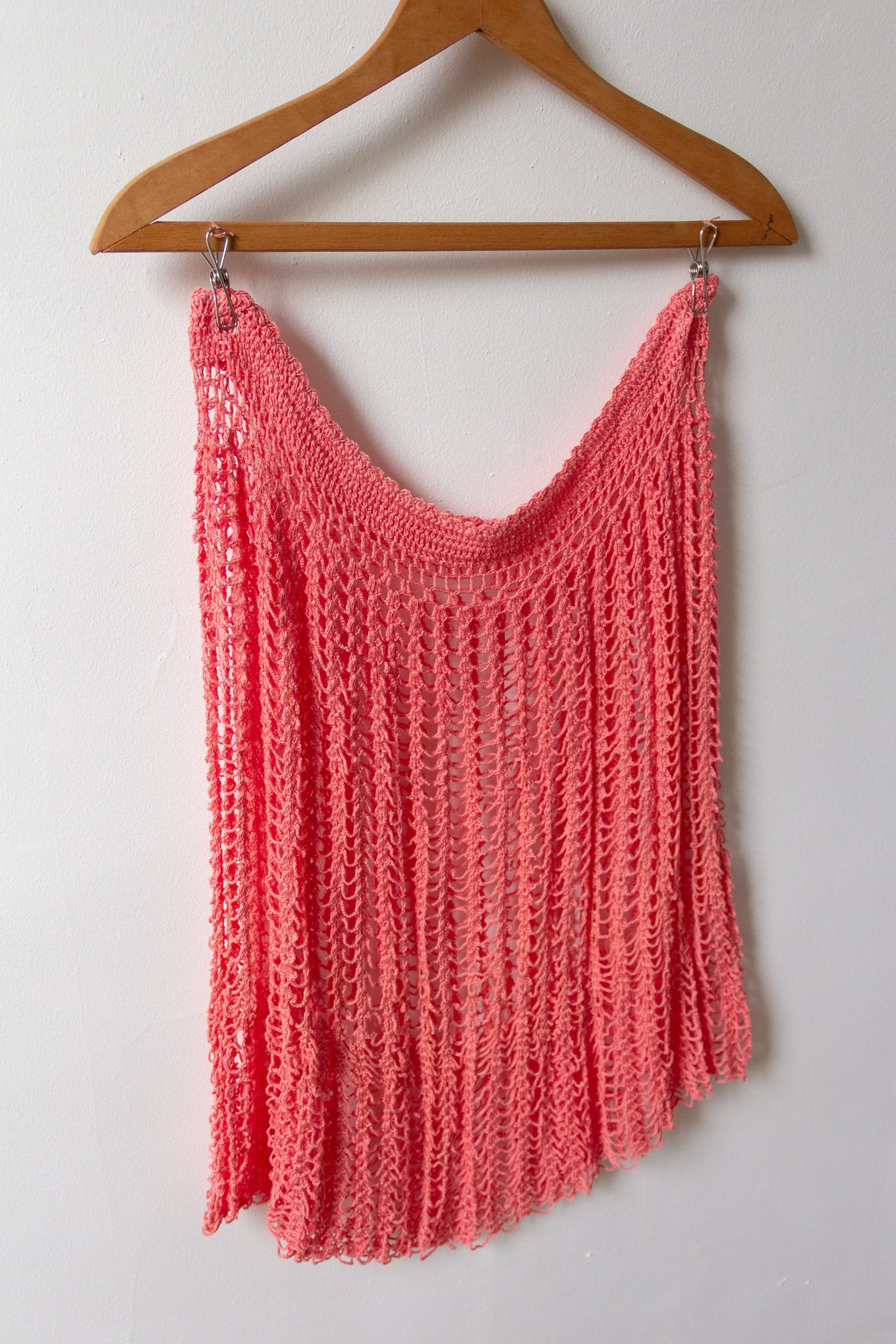 60s Candy Crochet Net Skirt