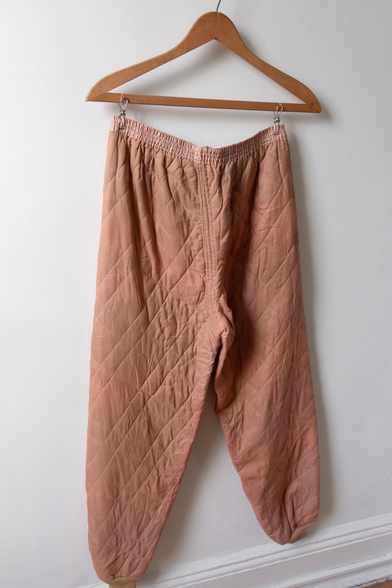 70s Quilted Snow Pants