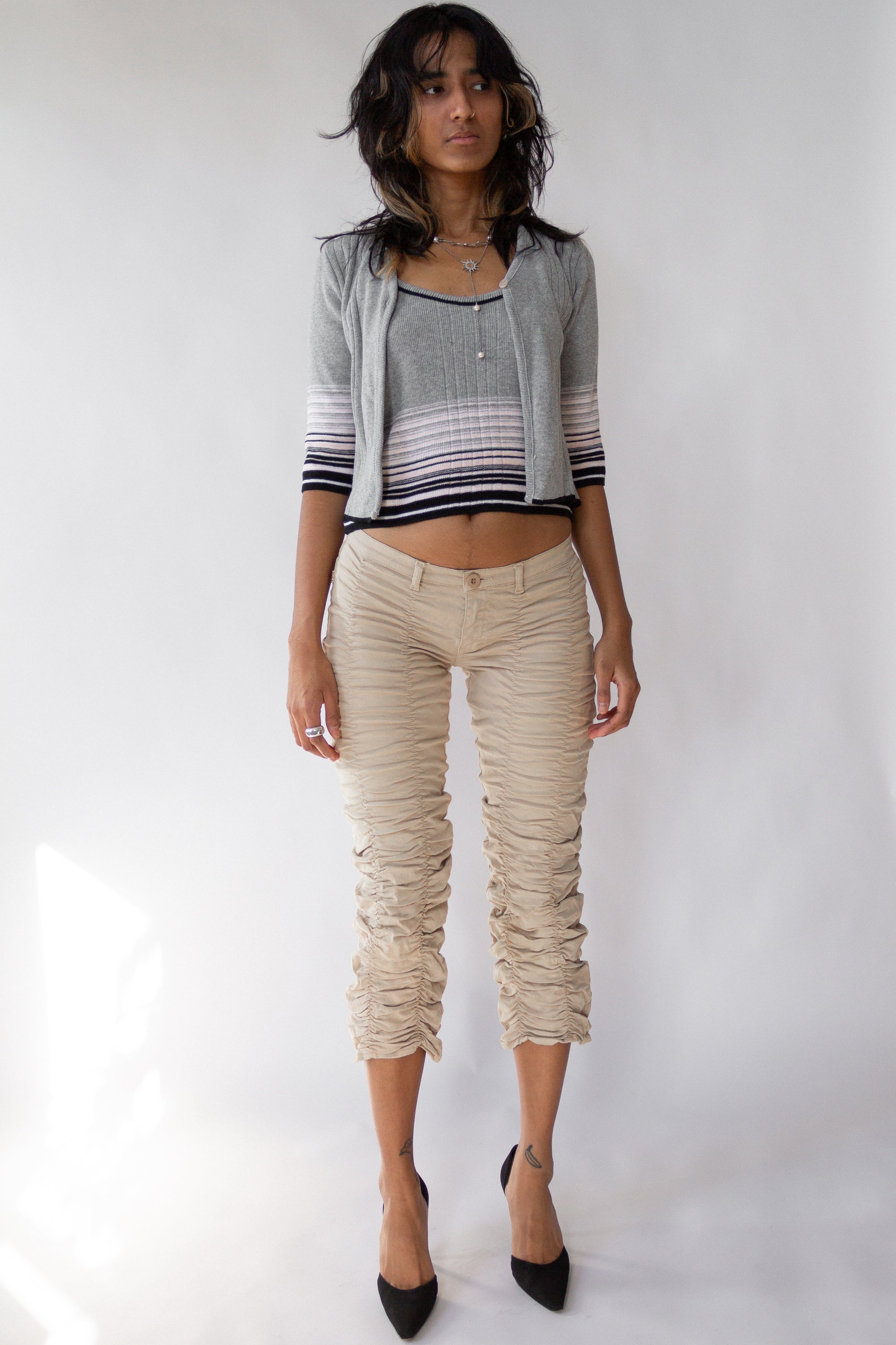 90s Smart Objects Cardi Set