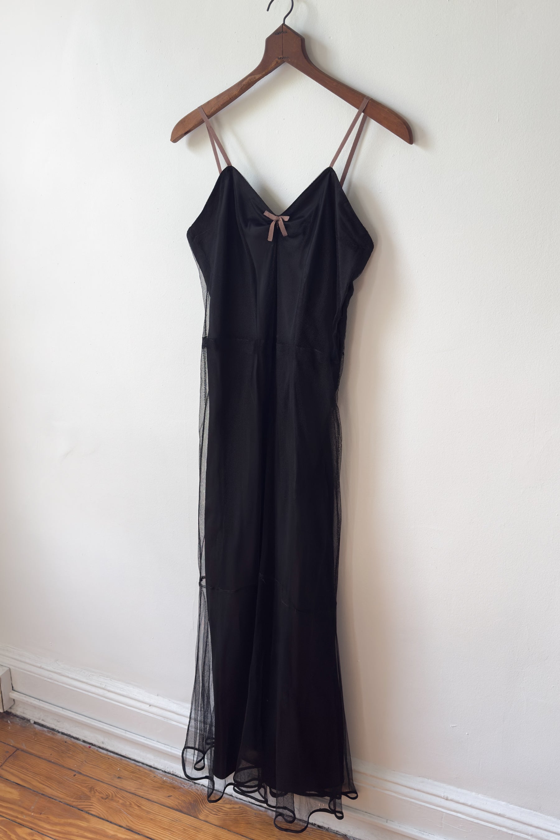 EDIT 50s Mesh Overlay Dress | XS