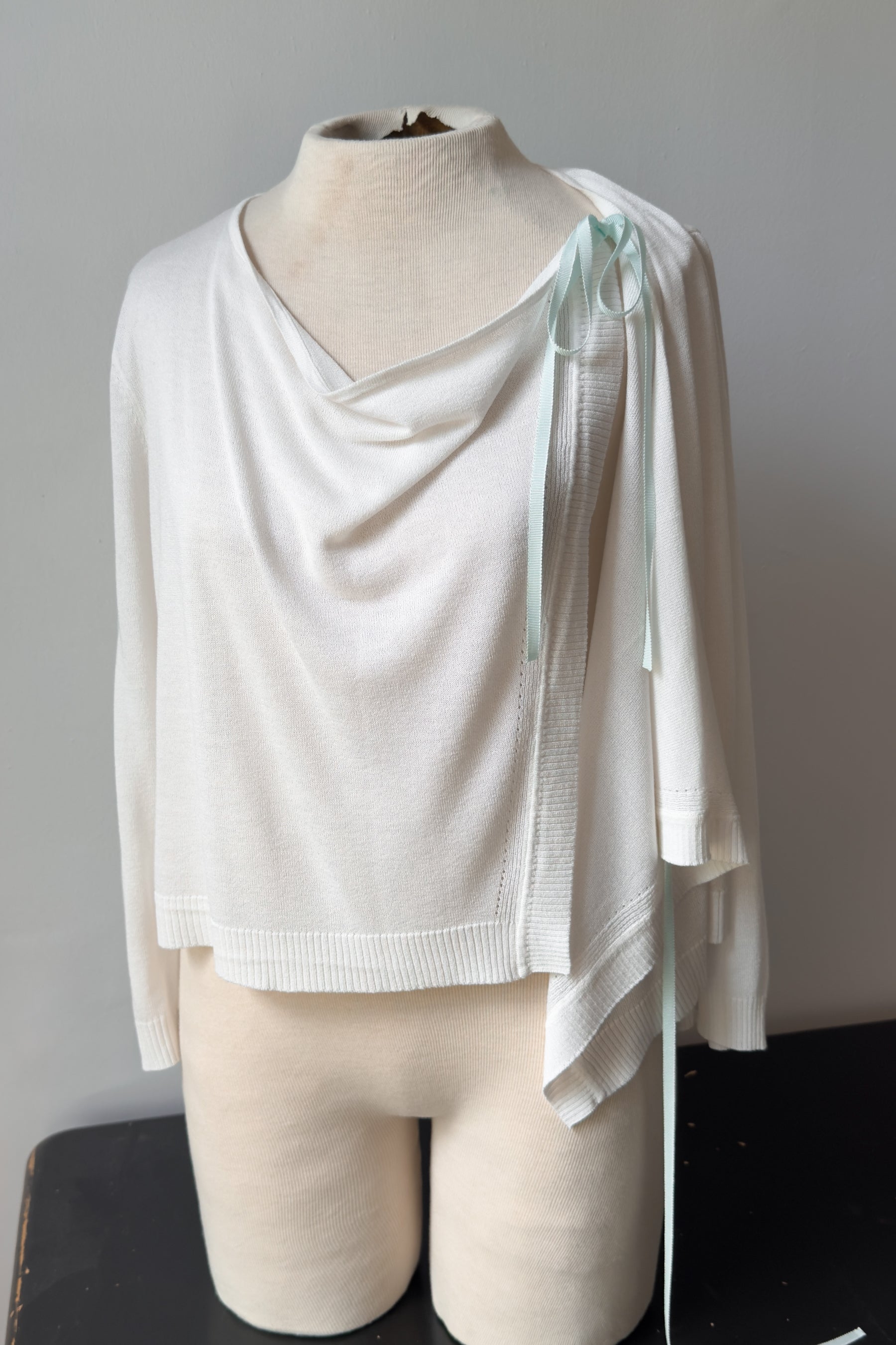 EDIT Airy Knit Wrap Cardi