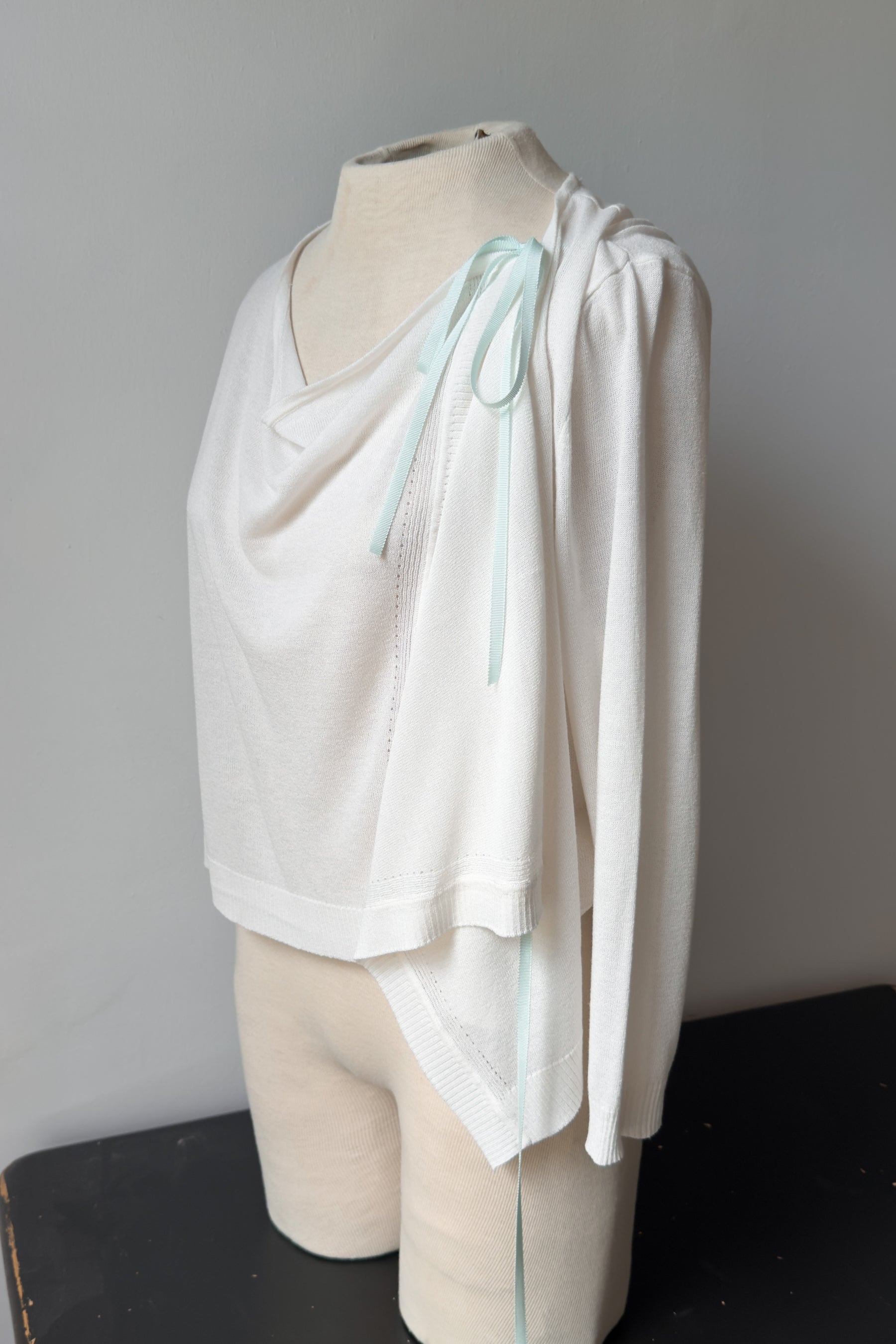 EDIT Airy Knit Wrap Cardi