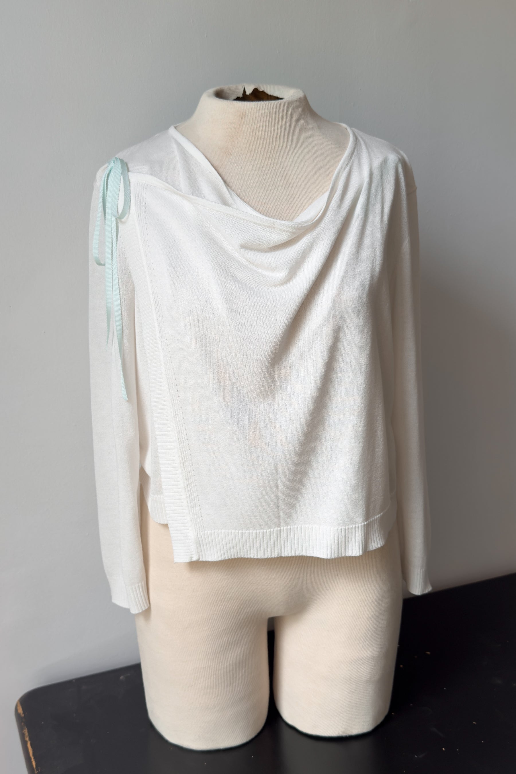 EDIT Airy Knit Wrap Cardi