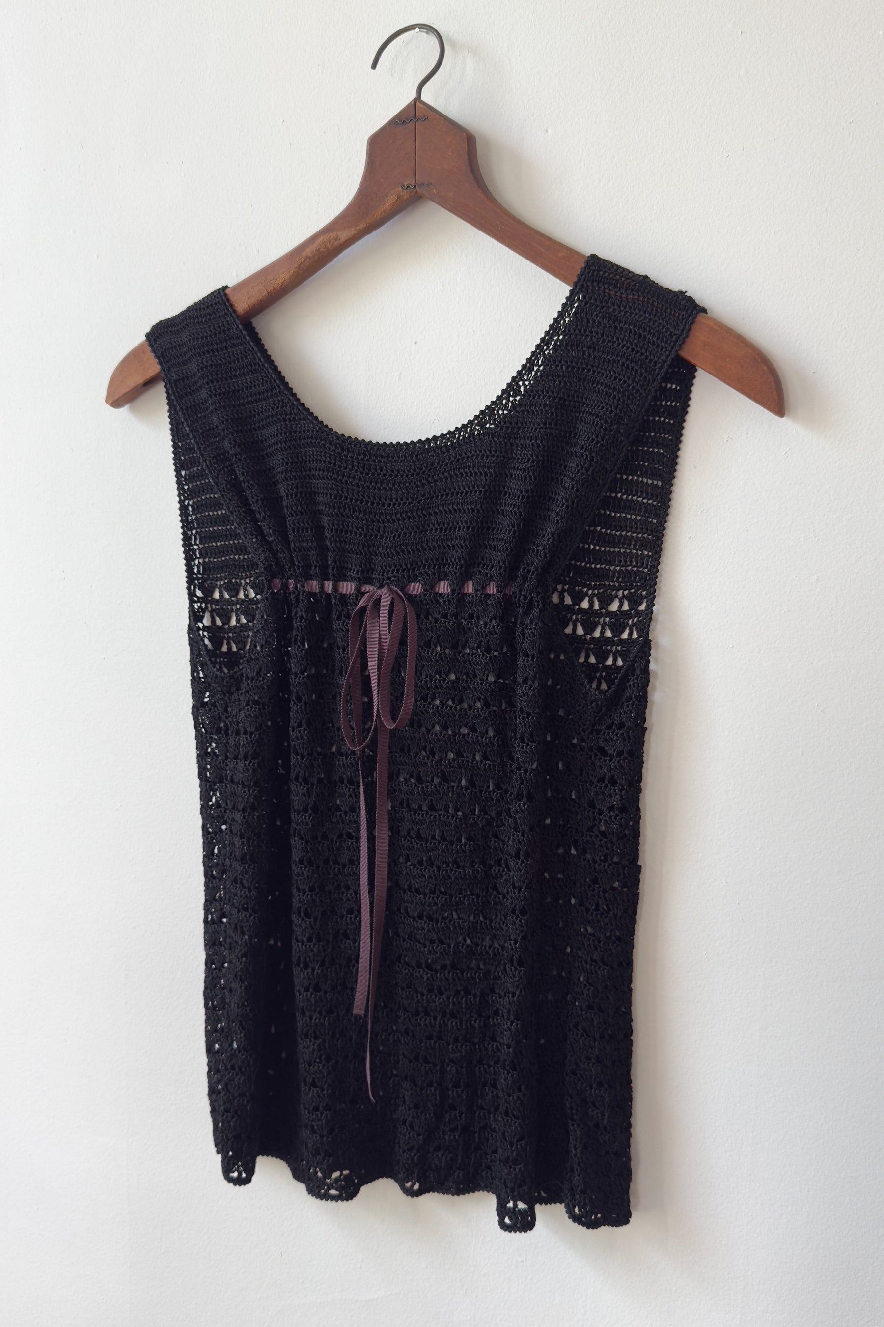 EDIT Crochet Ribbon Tank