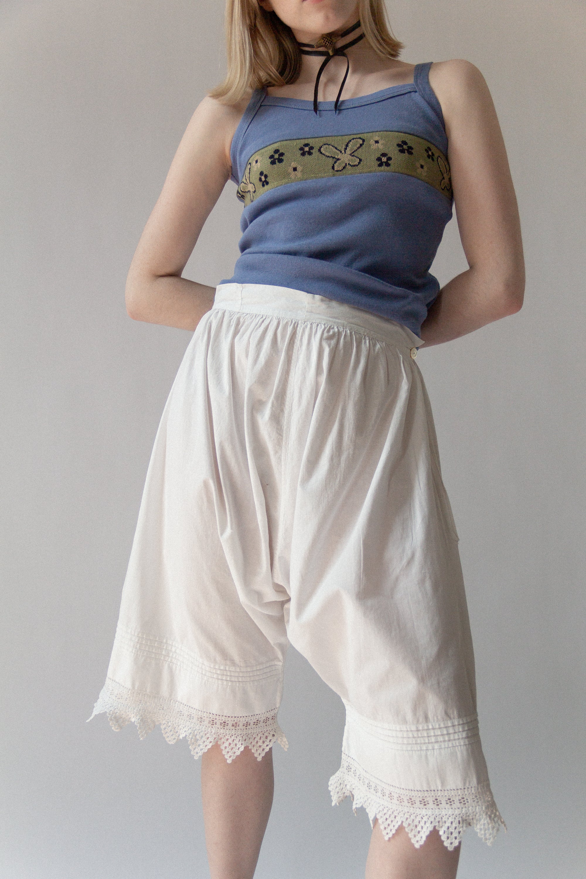Edwardian Cotton Bloomers | 27"