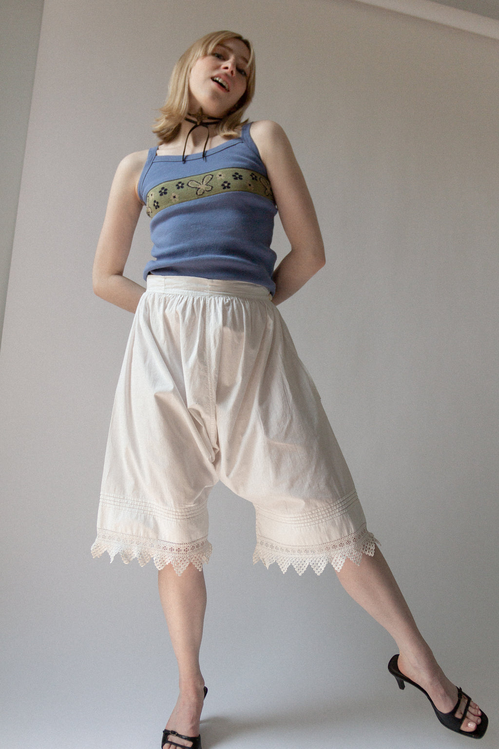 Edwardian Cotton Bloomers | 27"