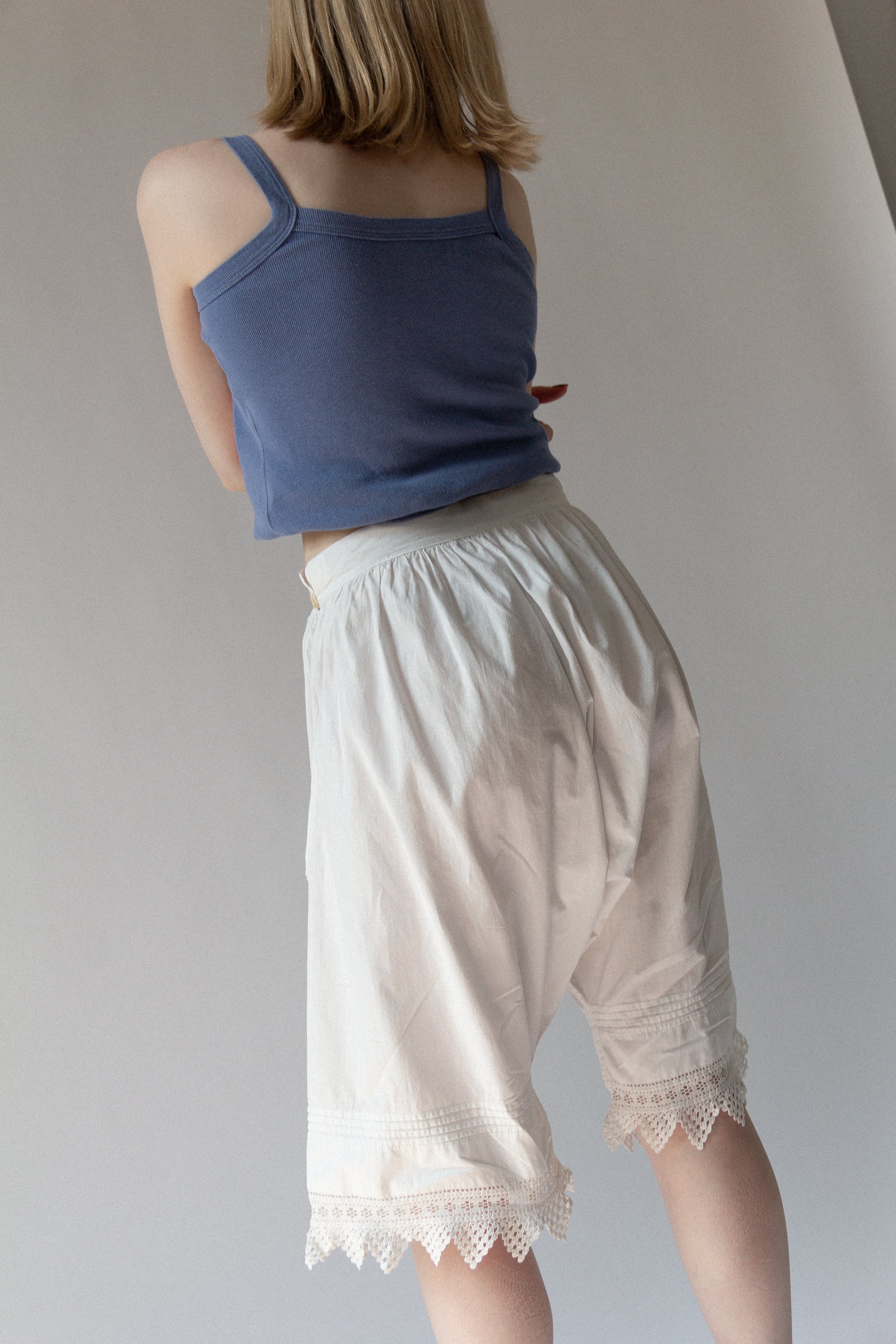 Edwardian Cotton Bloomers | 27"