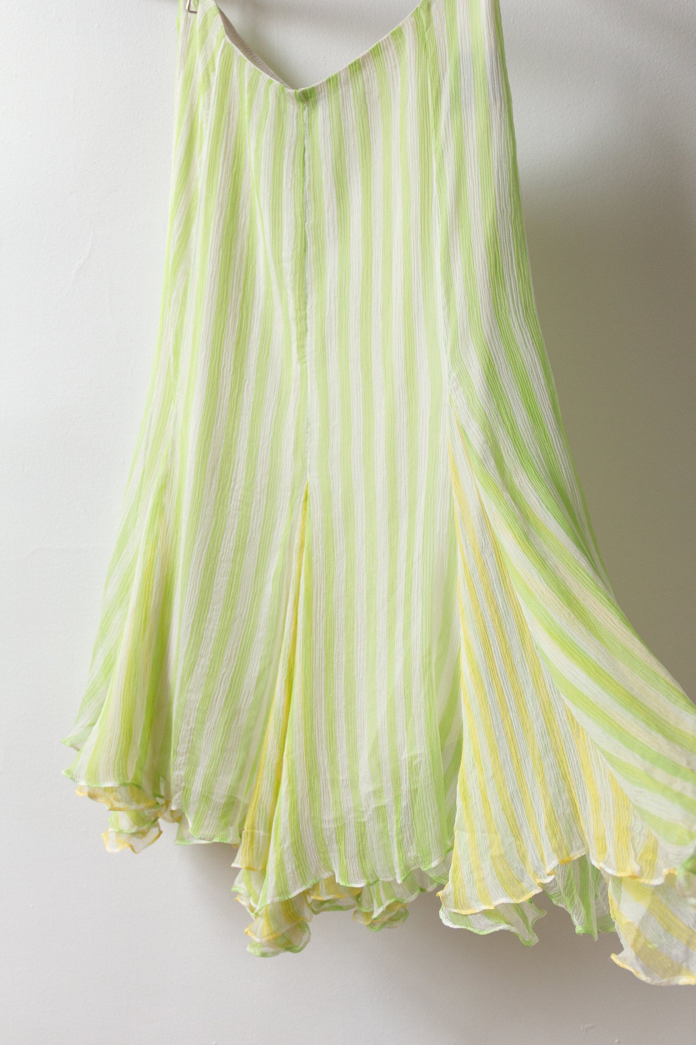 RL Lemon-Lime Chiffon Skirt