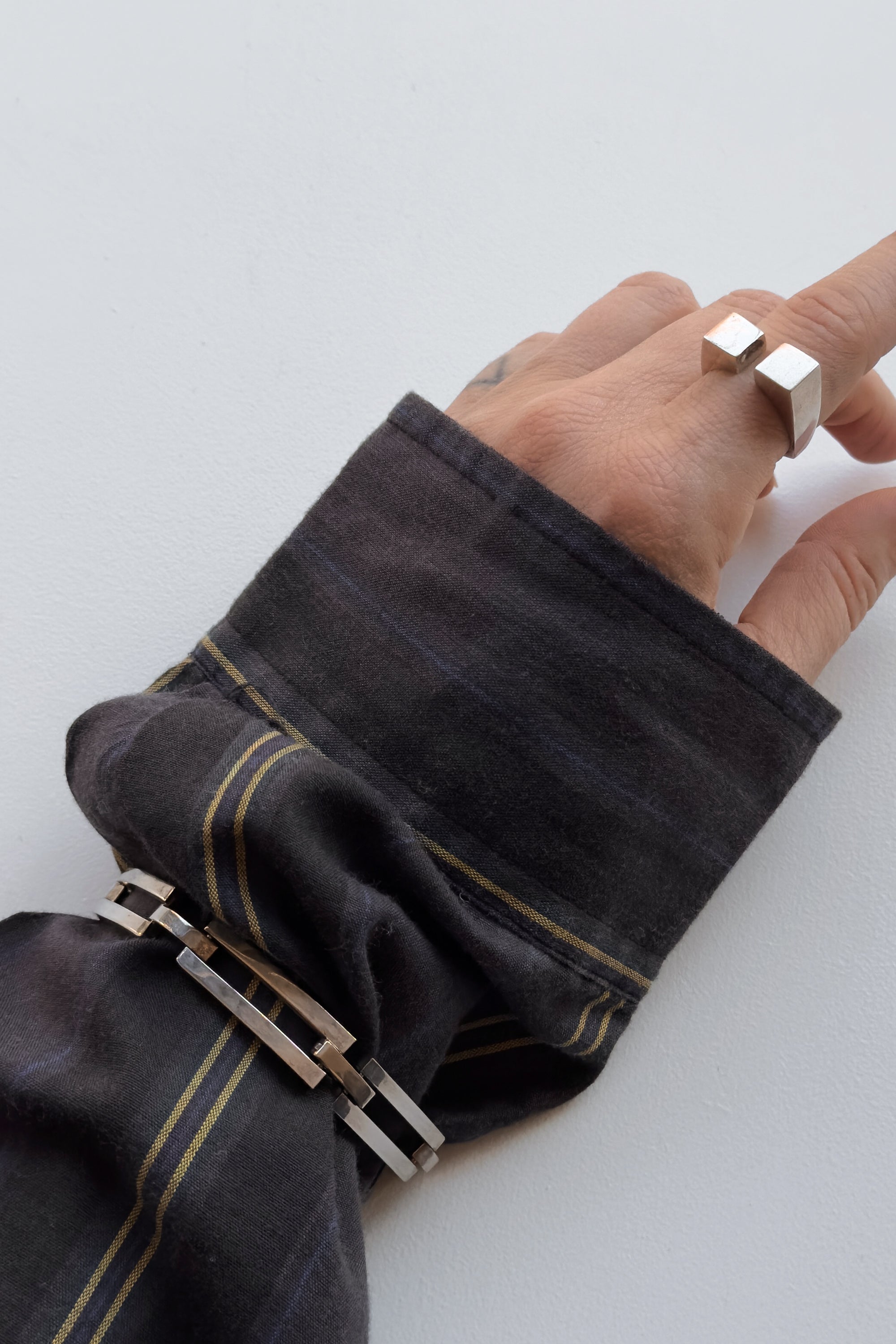 Sterling Heavy Link Bracelet