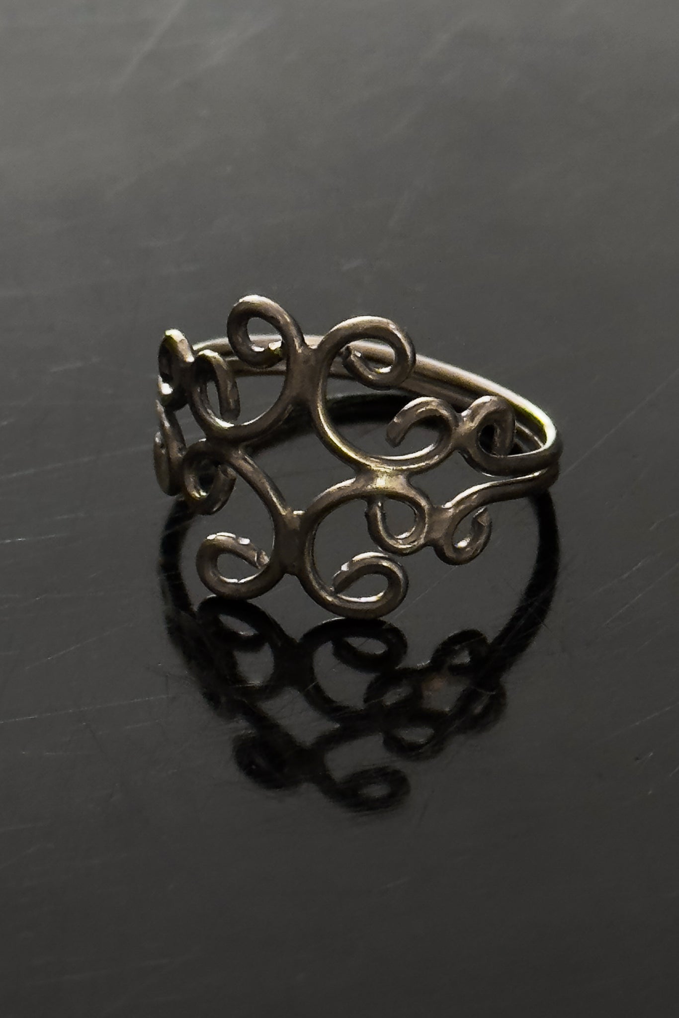 Sterling Nouveau Ring