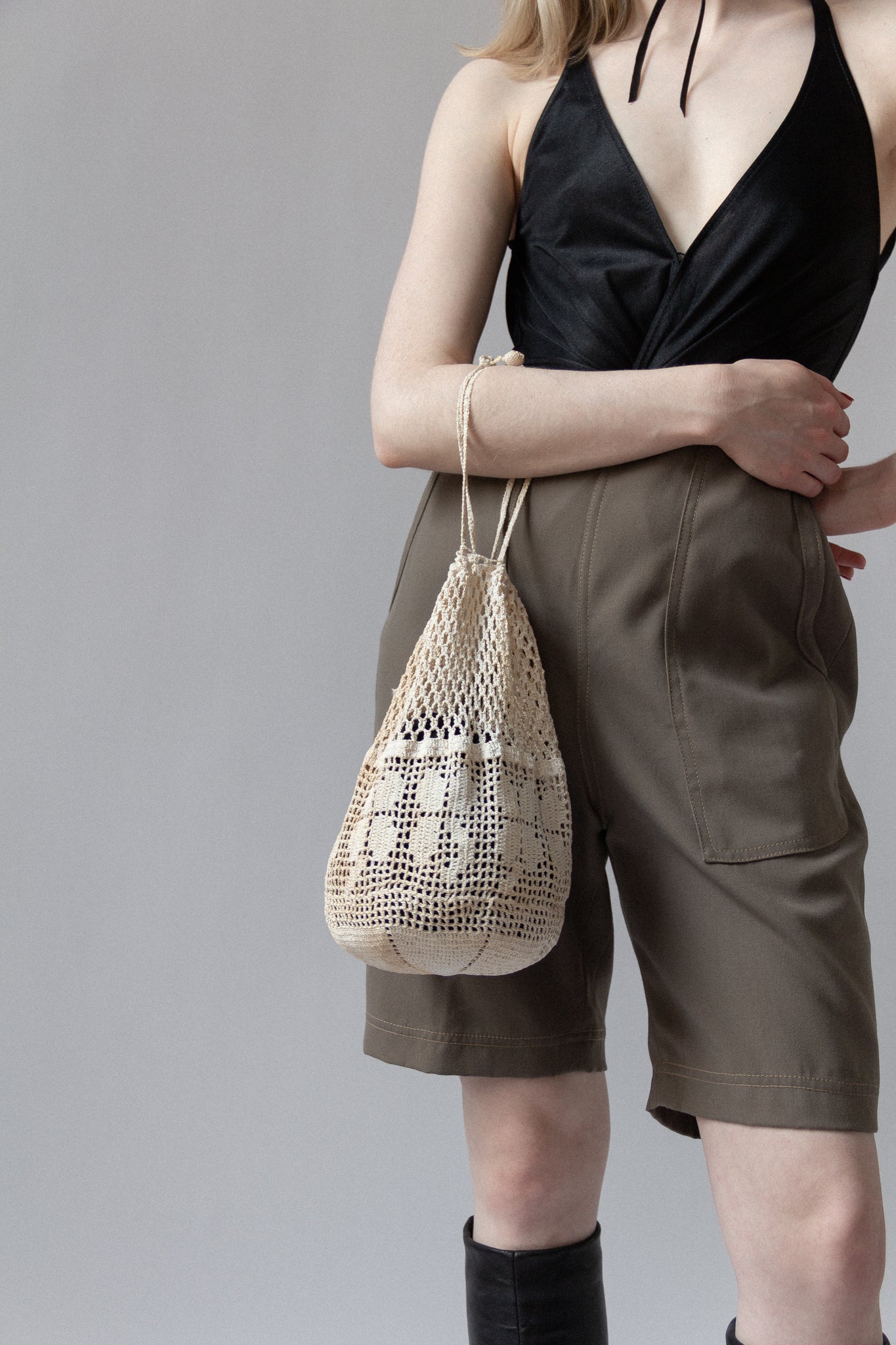 Victorian Crochet Satchel