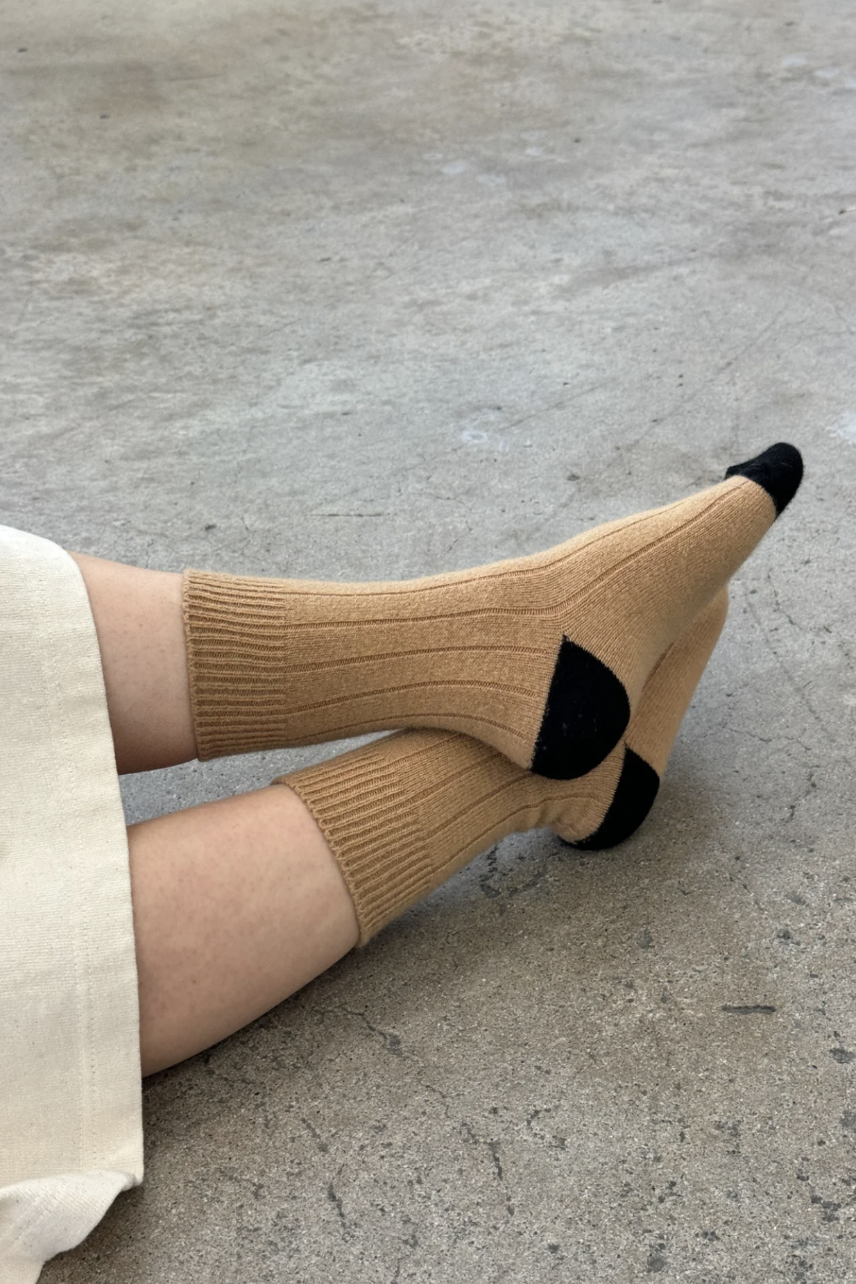 Cashmere Socks / Camel