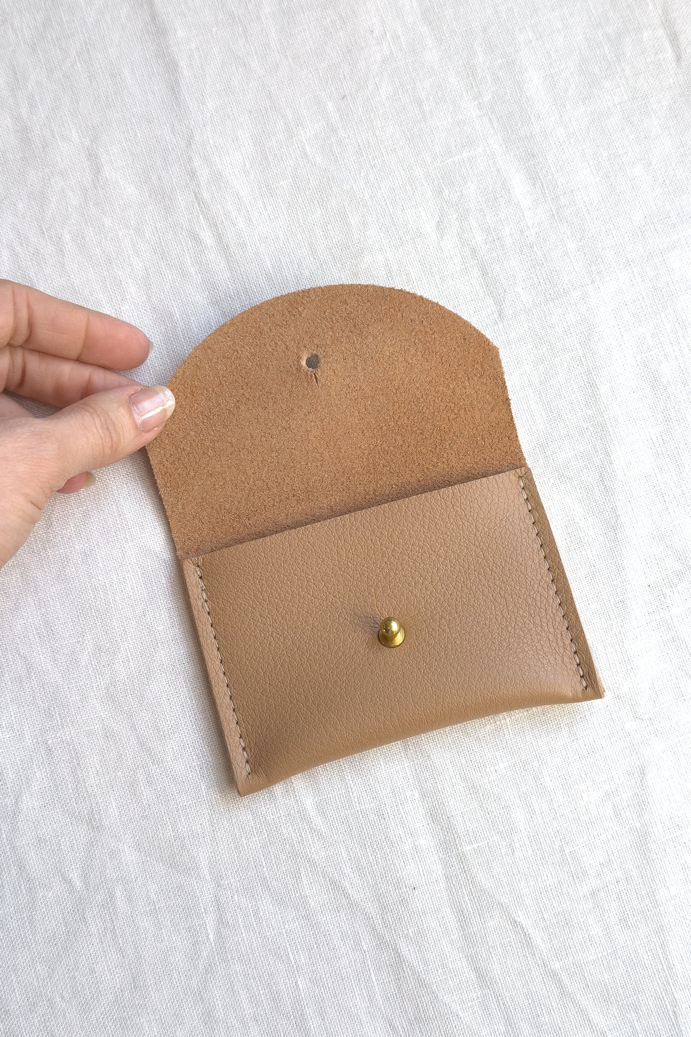 Card Holder / Tan Leather