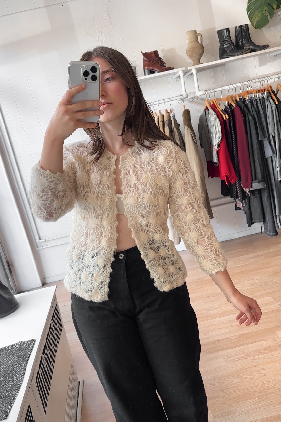 60s Mohair Cloud Cardigan – VAUX